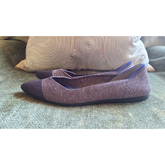 Rothys Twilight Metallic Captoe Points - Size 7 - Picture 3 of 5